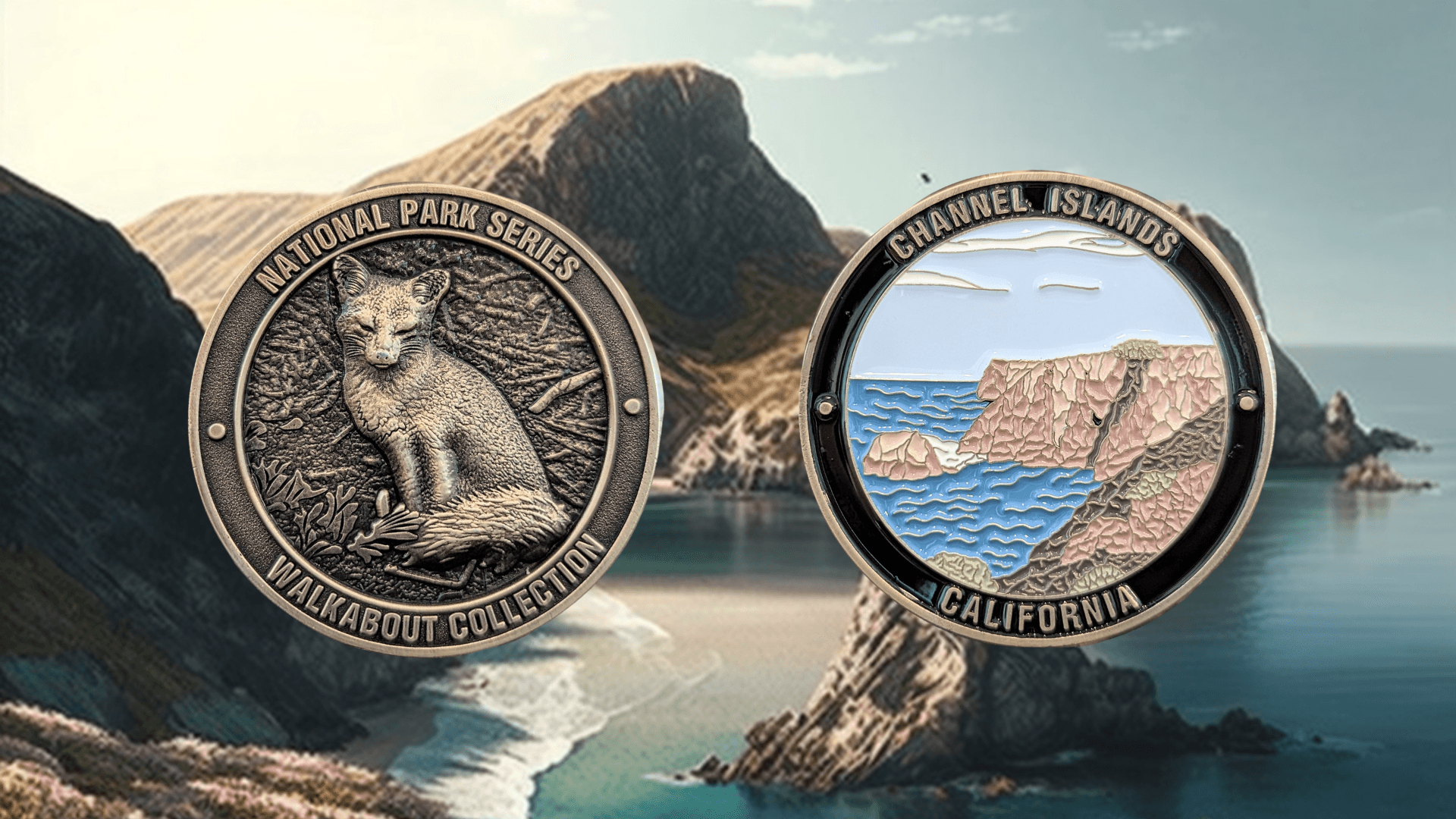 Channel Islands National Park Challenge Coins Walkabout Collection