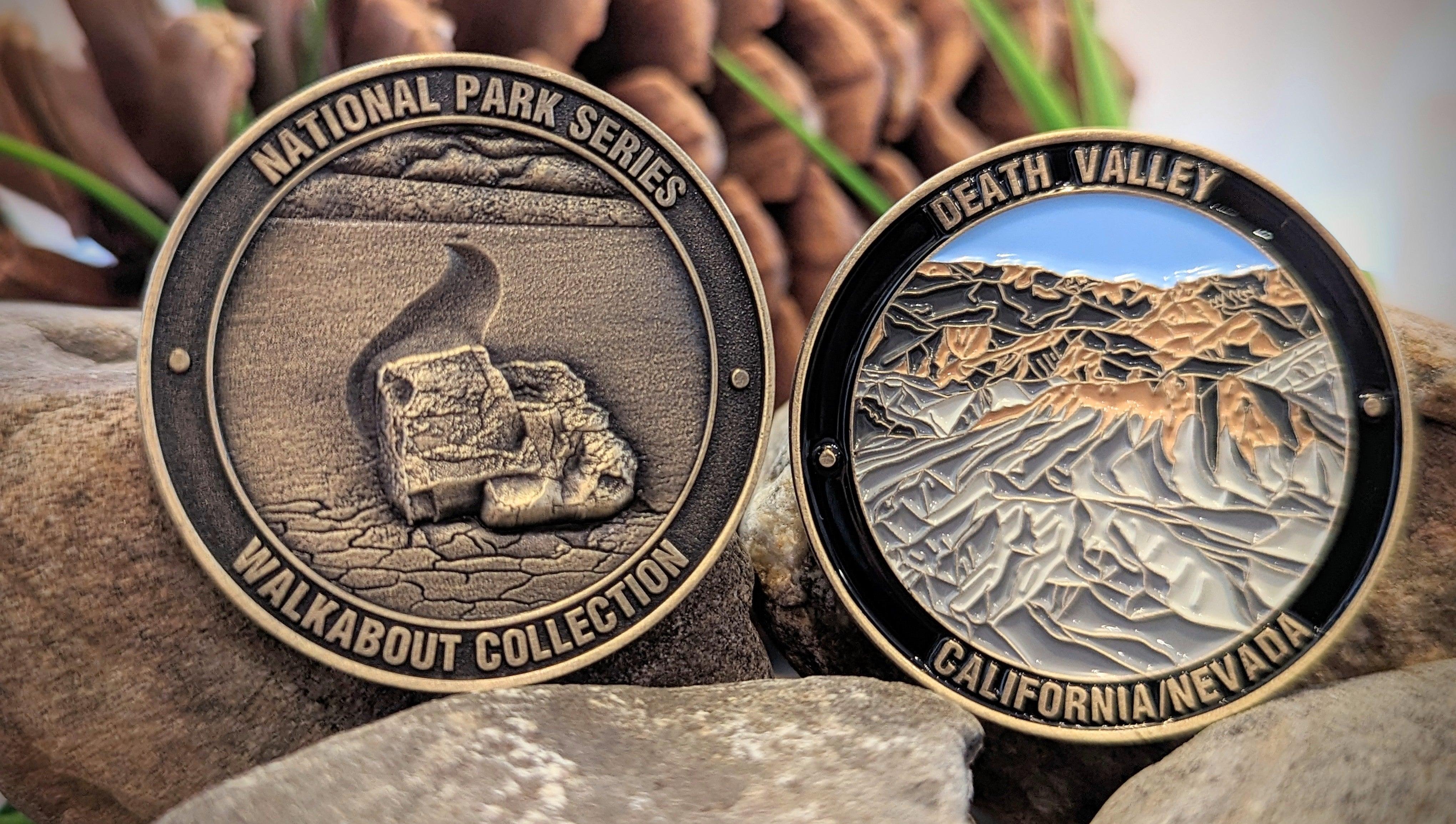 Death Valley National Park Challenge Coins Walkabout Collection