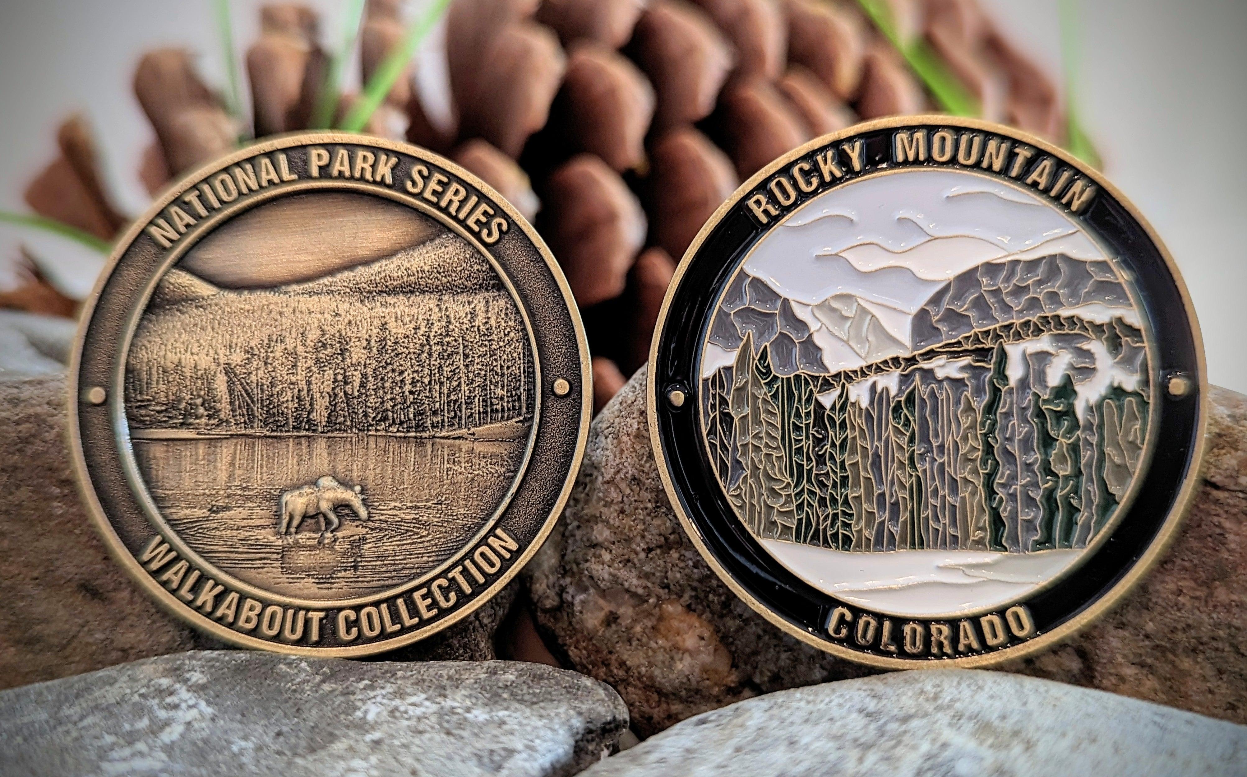ROCKY MOUNTAIN NATIONAL PARK CHALLENGE COIN - www.unidentalce.com.br